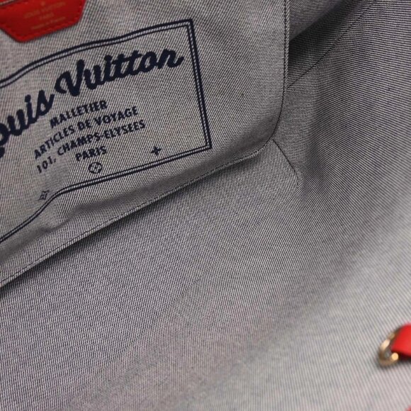 Louis Vuitton Monogram Denim Neverfull MM Shoulder Tote Bag M44981 AR5109 177612 - Picture 8 of 10